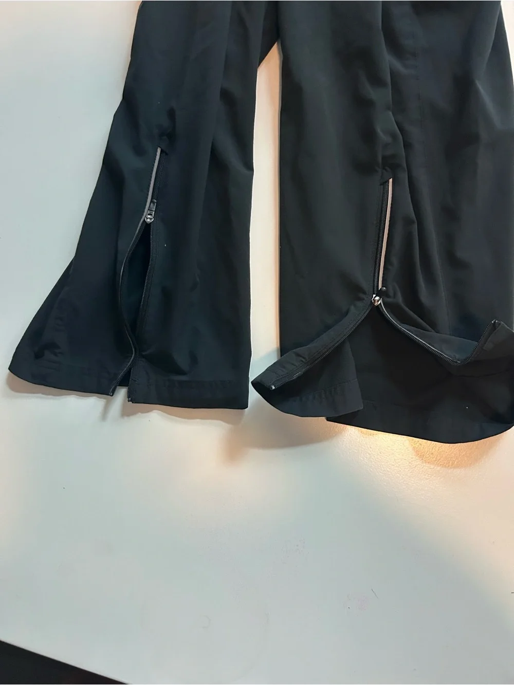 Nike Black Track Pants with Silver Swoosh